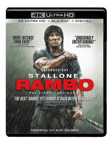 Rambo Regreso Al Infierno Stallone Pelicula 4k Ultra Hd