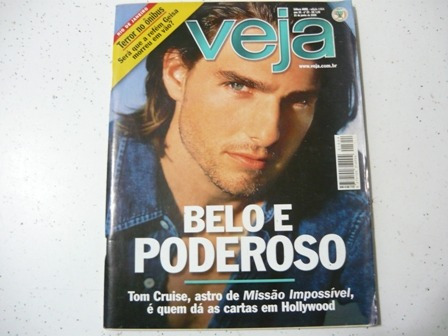 Revista Veja 1654 Tom Cruise Ivete Thalia Angelica Guga 2000