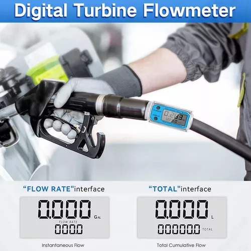 Tambo Digital Turbine Flow Medidor