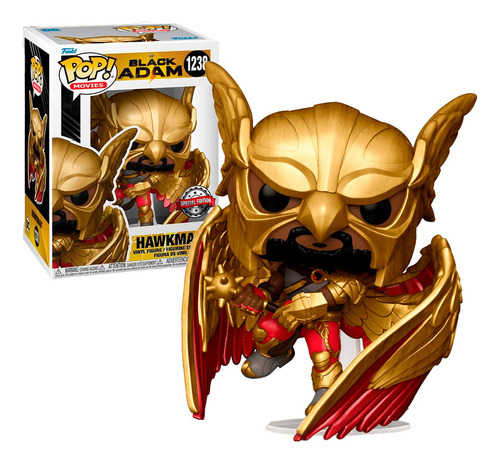 Figura De Acción  Funko, Hawkman Saltando 64959 De Funko Pop! Movies