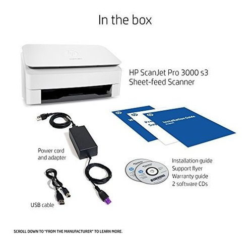 Imagen 2 de 3 de Scanjet Pro Sheet Feed Scanner Computadora Sg