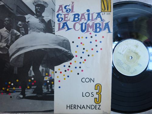 Vinyl Vinilo Lp Acetato Los 3 Hernandez Cumbia Tropical