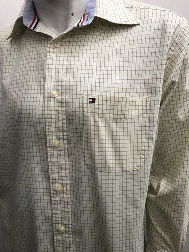 Camisa Tommy Hilfiger Pocket Cotton Talle Small