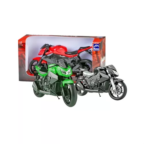 Moto Esportiva Naked Miniatura Infantil 26Cm Roma Brinquedos