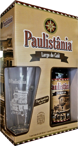 Kit Cerveja Paulistânia Largo Do Café 500ml + 1 Caneca 360ml