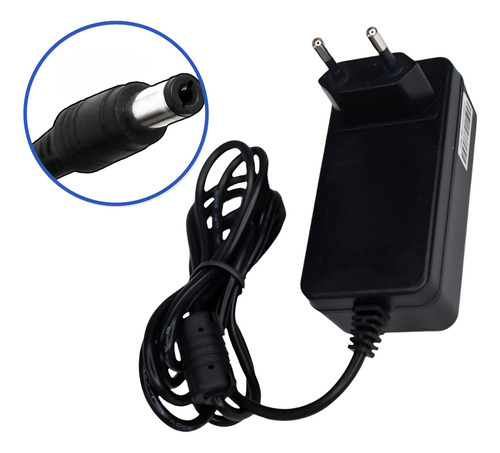 Fonte Dc P/ Teclado Yamaha 12v Bivolt Compatível C/ Diversos