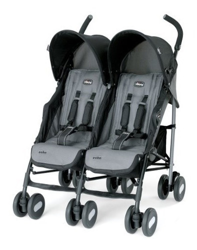 Chicco Echo Twin Cochecito, Carbón