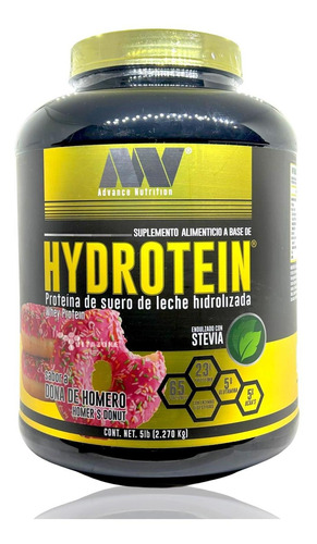 Hydrotein Dona De Homero 5 Lbs Advance Nutrition.