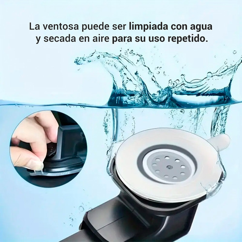 Soporte Para Celular Para Automóvil Ajustable Porta Celular Negro