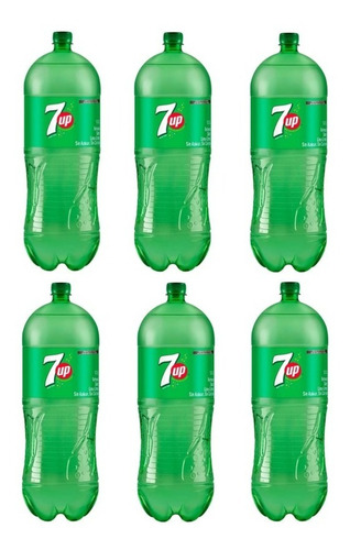 Refresco 7up Sabor Lima Limón 6 Pz De 3 L