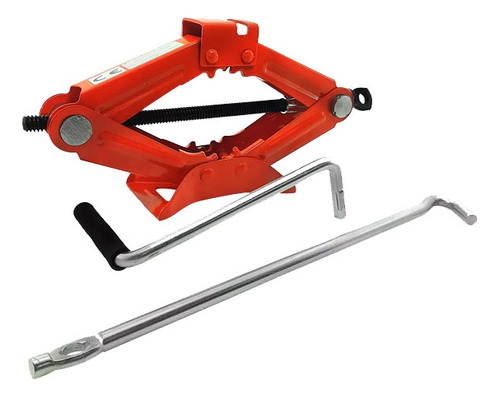 Kit Seguridad Auxilio 4 En 1 Crique Compresor Baliza Fusible