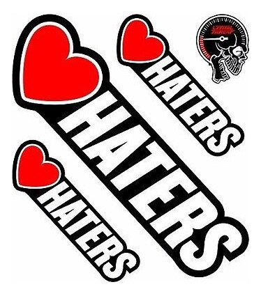   Lethal Threat  Heart Haters Decal Lt88096  (x8487) Cck