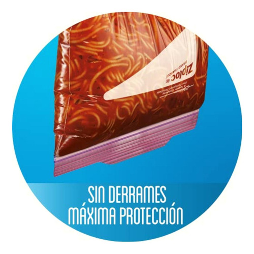 Ziploc Bolsas Reutilizables, Guardar Grandes, Pestañas
