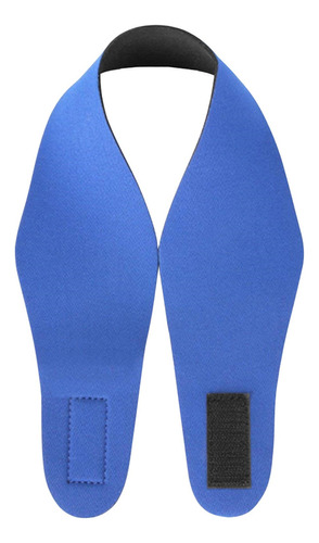 Banda de protección auditiva de neopreno Headban para nadar, color azul, talla M