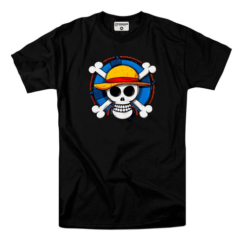 Franelas De Anime One Piece Estampada Para Dama Y Caballero