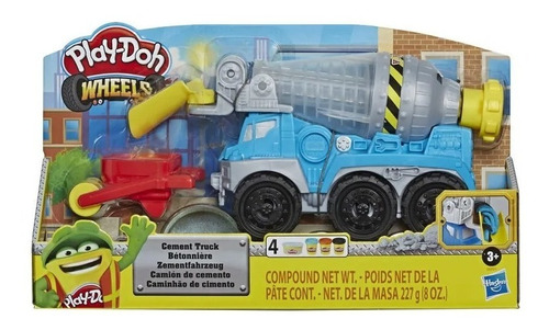Plastilina Play Doh Camión De Cemento Hasbro Cement Truck