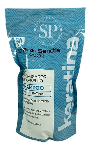 Shampoo Keratina Anna De Sanctis Olio Salon 900ml