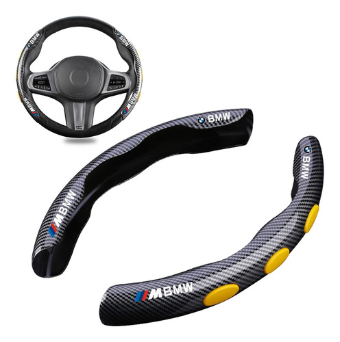 Shjsder Funda Para Volante Bmw Serie M Fibra Carbono Segura