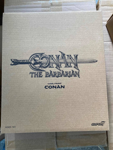 War Paint Conan Barbarian Super7 Ultimates Bárbaro Nuevo