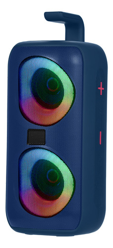 Reproductor De Audio Portátil Radio Square A85 Altavoz Rgb L