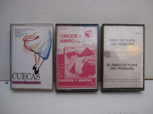 Cassettes Antiguos ,3 Unid