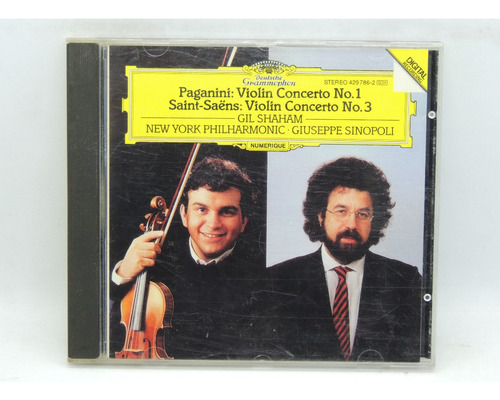 Gil Shaham Paganini Violin Concerto 1 Saint-saens Sinopoli 