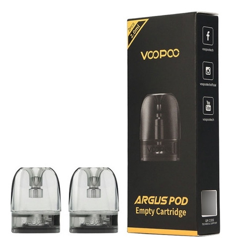 Por De Reemplazo Voopoo Argus 2 Ml Pack 2 Unidades 