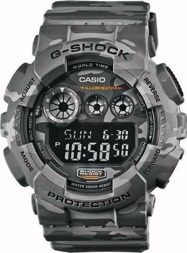 Relógio Casio Masculino G-shok Camuflado Gd-120cm 8dr Oferta