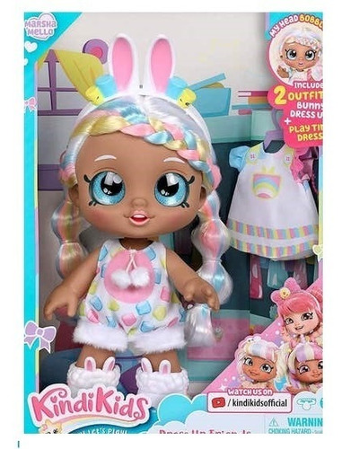 Kindi Kids  Muñeca Visteme  Marsha Mello  Bunny Bandai 