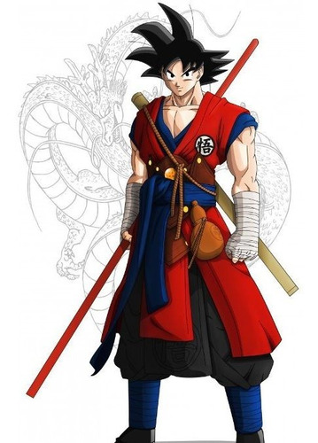 Dragon Ball Goku Dios Recibiendo Ataque Con Base Original 