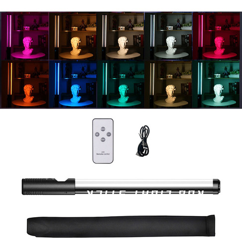 Varitas Led Iluminación Portátil Luces De Palo Redondo