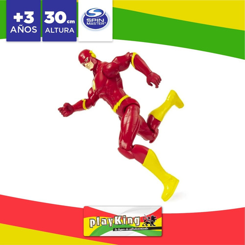 Flash Figura Articulada 30 Cm Dc Spin Master - Playking