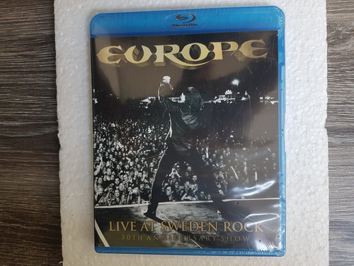 Europe - Live At Sweden Rock - Blu Ray Importado, Lacrado