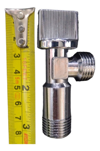 Llave Angular 1/2 He-he Para Wc + Embellecedor Ventas Rey
