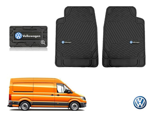 Tapetes 2pz Big Truck Logo Vw Crafter 2014 A 2022 2023 2024