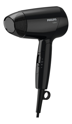 Secadora de cabello Philips Essential Care BHC010 negra 220V