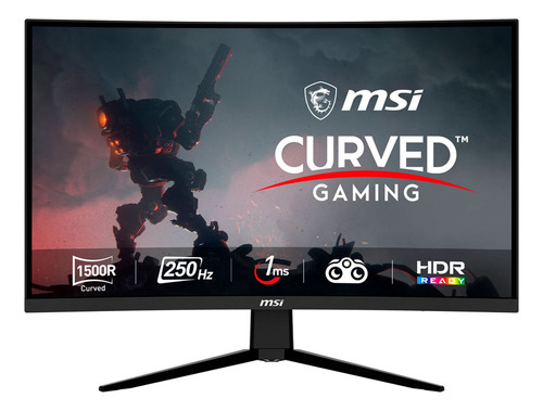 Monitor Gamer Curvo Msi G32c4x 32 Full Hd Freesync Negro