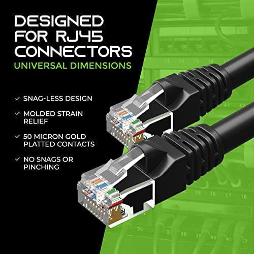 Gearit Cable Ethernet Cat 6 De 25 Pies (paquete De 10) - Cab