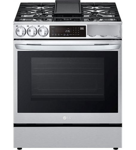 LG 6.3 Cu. Ft. Printproof Stainless Steel Smart Wi-fi Range