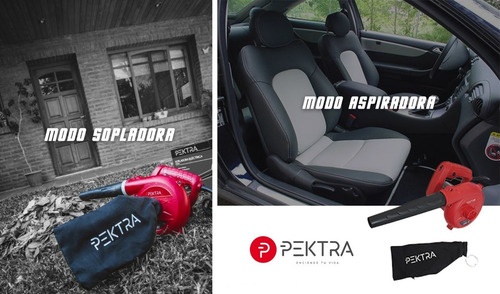 Imagen 6 de 8 de Sopladora Aspiradora 600w Pektra Electrico Envio Sin Interes