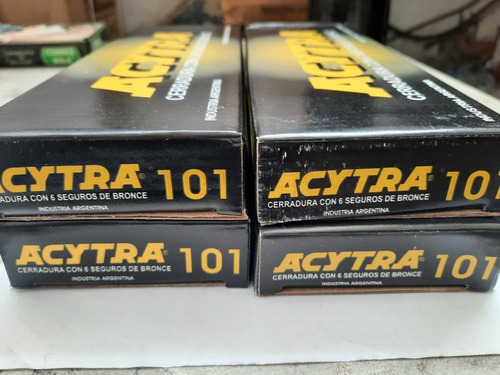 Cerradura Acytra 101 ( Juego 4 Unidades Igual Combinación)