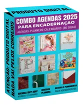 Comprar Kit 2025 Encadernação - Planners Agendas Calendários 80gigas