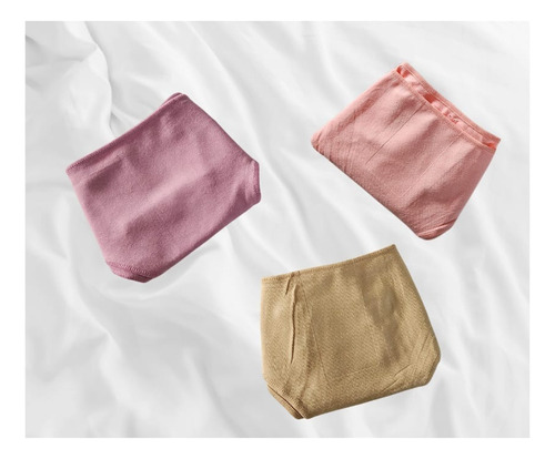 Panties Algodón Para Mujer Bragas Calzón Pantys Sexy 3 Pack