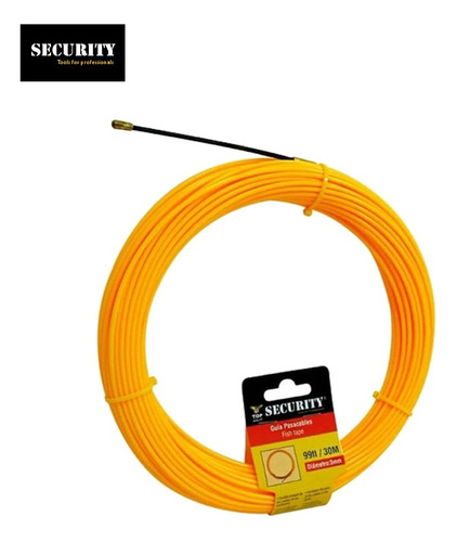 Guia Cinta Pasa Cable De Nylon Security De 30m