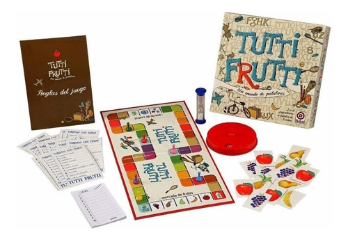 Imagen 3 de 5 de Tutti Frutti Juego De Mesa Original Ruibal