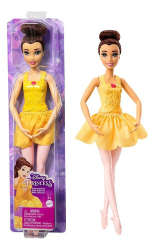 Muñeca Disney Princesa Bailarina Bella Mattel Ballet