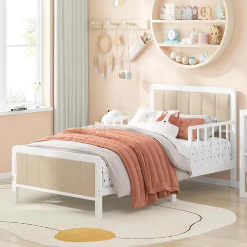 comprar Timy Cama Infantil Con Cabecera Tapizada Marco De Cama De