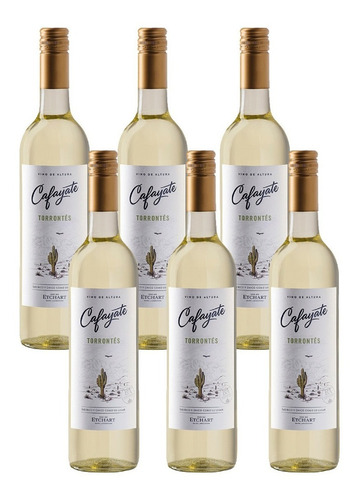 Vino Cafayate Torrontes 750ml. Caja 6 Botellas