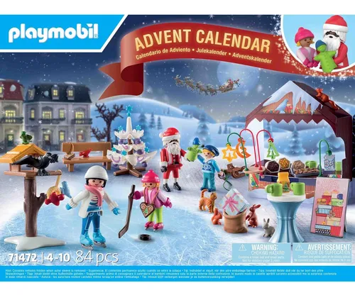 Calendario De Adviento Playmobil 71472 Mercado Navidad