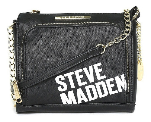 Bolsa Steve Madden Crossbody Negra 100% Original Nueva